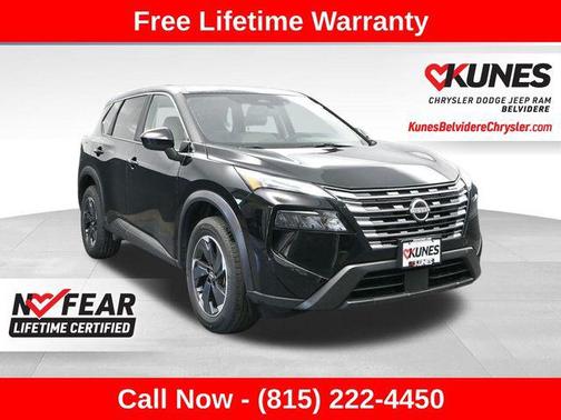 Super Black 2025 Nissan Rogue SV