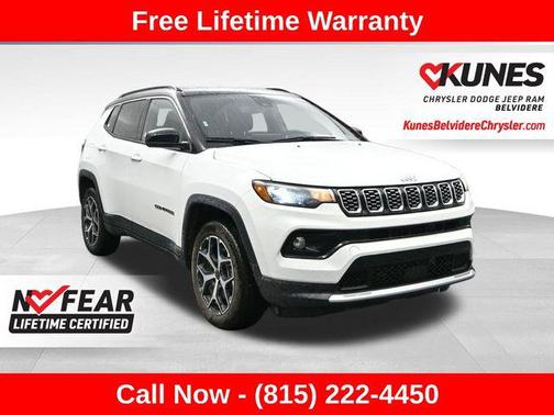 Bright White Clearcoat 2026 Jeep Compass Limited
