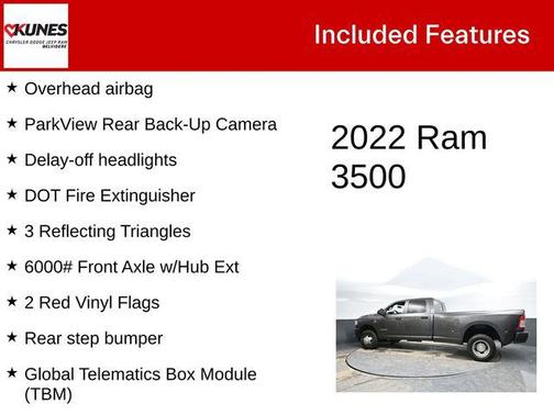 2022 RAM 3500 Tradesman Crew Cab 4x4 8' Box