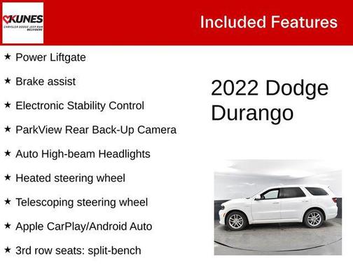 2022 Dodge Durango R/T Plus