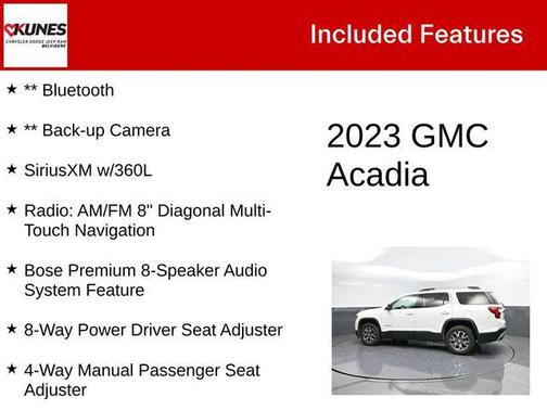 2023 GMC Acadia FWD SLT