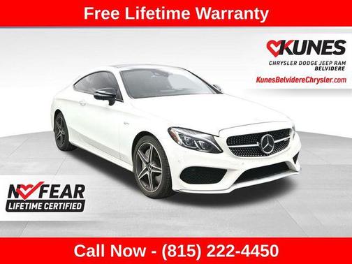 White 2018 Mercedes-Benz AMG C 43 4MATIC