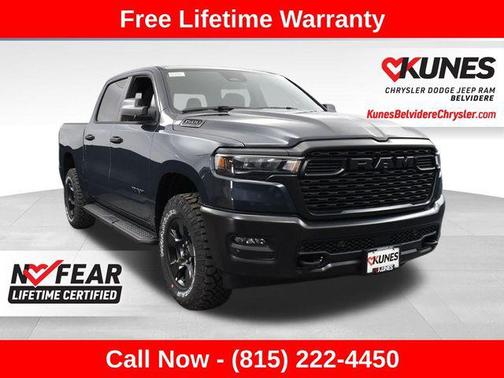2025 RAM 1500 Warlock Crew Cab 4x4 5'7' Box