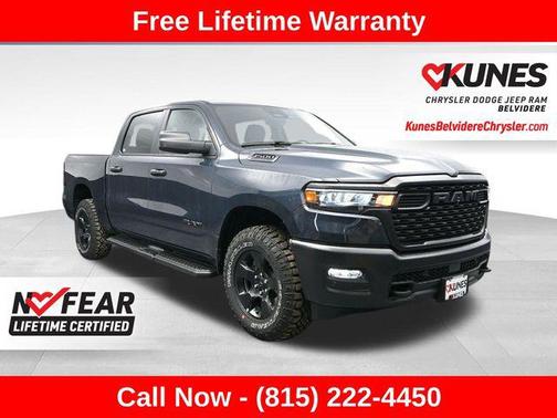 2025 RAM 1500 Warlock Crew Cab 4x4 5'7' Box