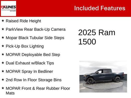 2025 RAM 1500 Warlock Crew Cab 4x4 5'7' Box