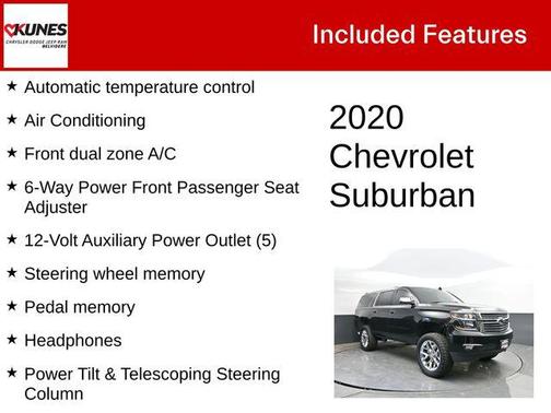 Black 2020 Chevrolet Suburban Premier