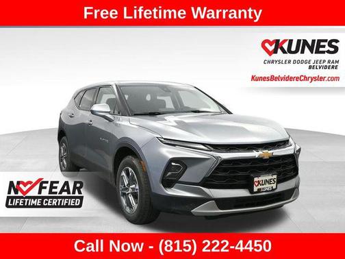 Sterling Gray Metallic 2025 Chevrolet Blazer 2LT