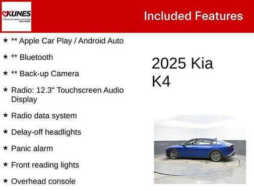 2025 Kia K4 LXS
