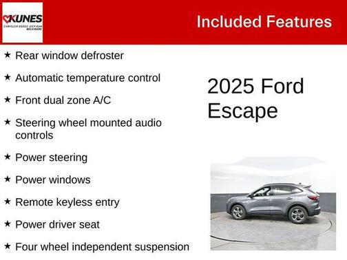Carbonized Gray Metallic 2025 Ford Escape ST-Line