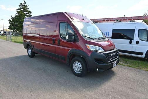 Deep Cherry Red Crystal Pearlcoat 2023 RAM ProMaster 2500 High Roof