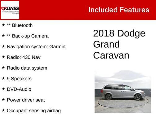 2018 Dodge Grand Caravan GT
