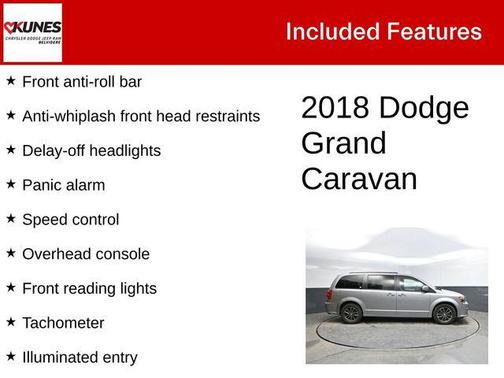 2018 Dodge Grand Caravan GT