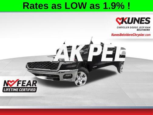 Diamond Black Crystal Pearlcoat 2026 RAM 1500 Big Horn/Lone Star
