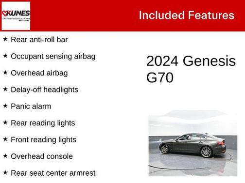 2024 Genesis G70 2.5T AWD