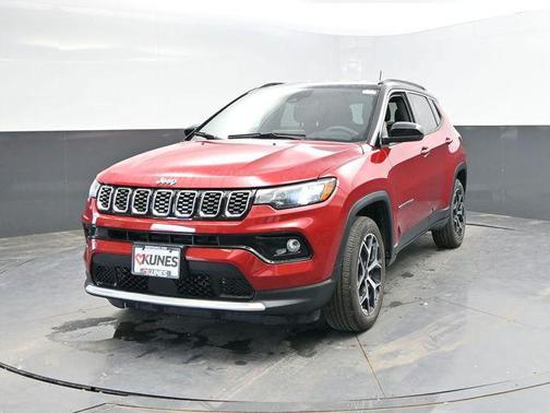 Red Hot Pearlcoat 2025 Jeep Compass Limited
