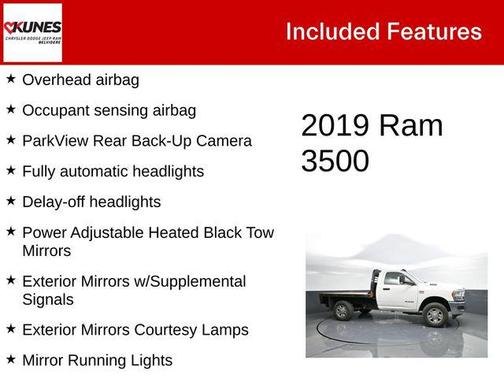 2019 RAM 3500 Tradesman Regular Cab 4x4 8' Box