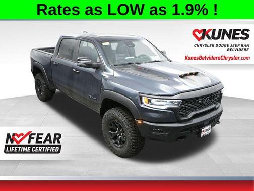 Forged Blue Metallic 2026 RAM 1500 RHO Crew Cab 4x4 5'7' Box