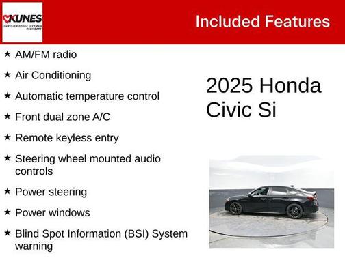 2025 Honda Civic Si Base