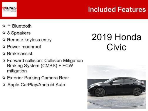 Photo 3 of 48 of 2019 Honda Civic EX