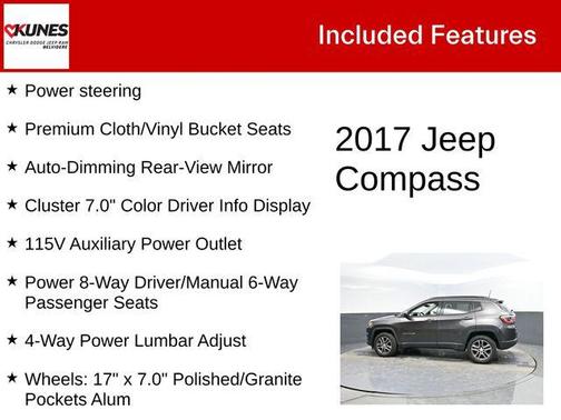 2017 Jeep New Compass Latitude