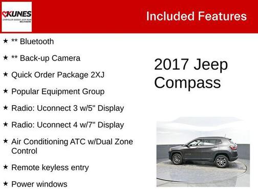 2017 Jeep New Compass Latitude