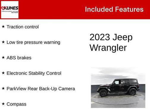 2023 Jeep Wrangler 4-Door Freedom 4x4