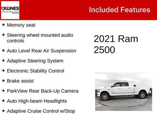 2021 RAM 2500 Limited Mega Cab 4x4 6'4' Box