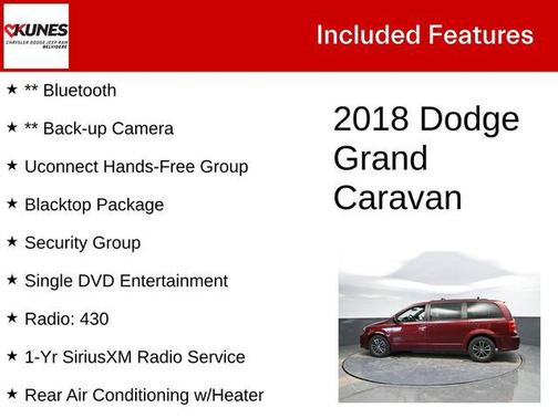 2018 Dodge Grand Caravan SE