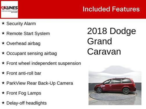 2018 Dodge Grand Caravan SE