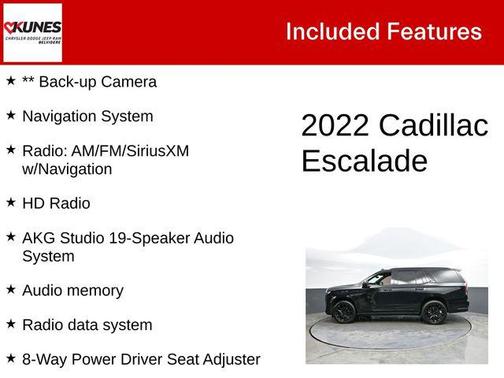 2022 Cadillac Escalade Sport