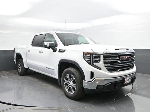 Summit White 2024 GMC Sierra 1500 SLT