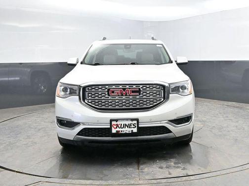 White Frost Tricoat 2017 GMC Acadia Denali