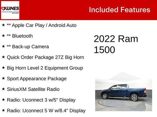 2022 RAM 1500 Big Horn/Lone Star