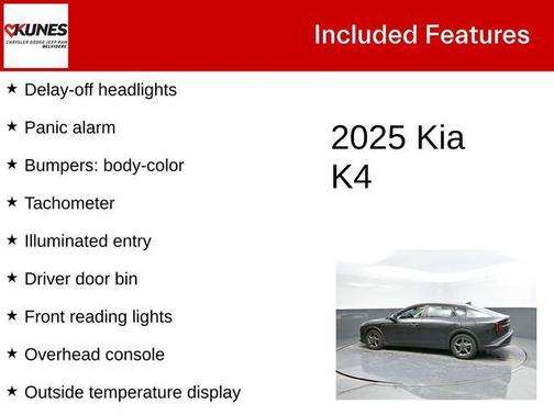 2025 Kia K4 LXS