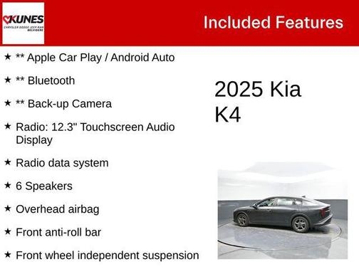 2025 Kia K4 LXS