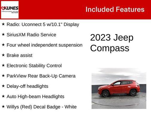 2023 Jeep Compass (RED) Edition 4x4
