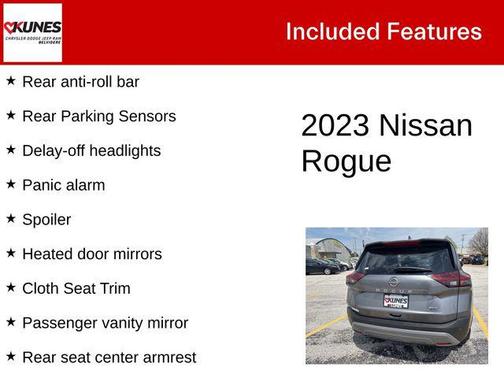 Gun Metallic 2023 Nissan Rogue SV