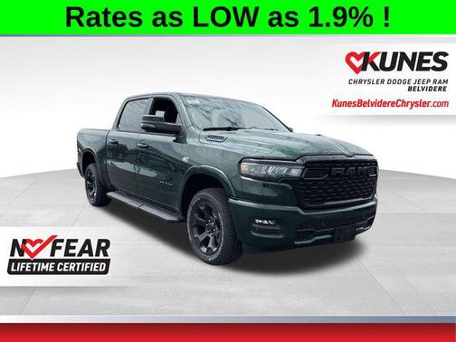 Serrano Green Metallic 2026 RAM 1500 Big Horn/Lone Star