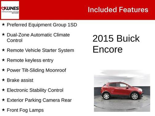 2015 Buick Encore Convenience