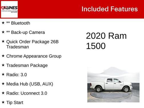 2020 RAM 1500 Tradesman