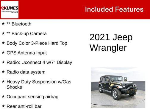 Black Clearcoat 2021 Jeep Wrangler Unlimited Sahara