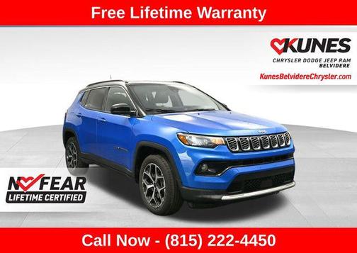 Hydro Blue Pearlcoat 2025 Jeep Compass Limited