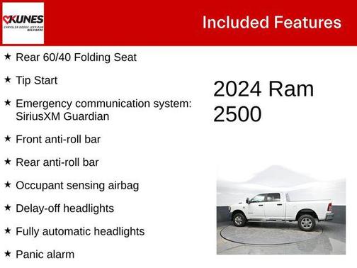 2024 RAM 2500 Big Horn Crew Cab 4x4 6'4' Box
