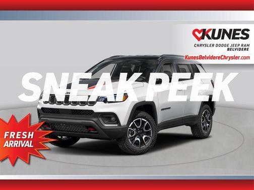 Bright White Clearcoat 2026 Jeep Compass Trailhawk