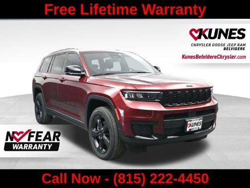 Velvet Red Pearlcoat 2023 Jeep Grand Cherokee L Altitude