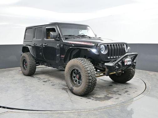 Black Clearcoat 2018 Jeep Wrangler Unlimited Rubicon
