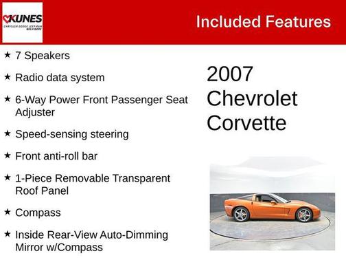 2007 Chevrolet Corvette Base