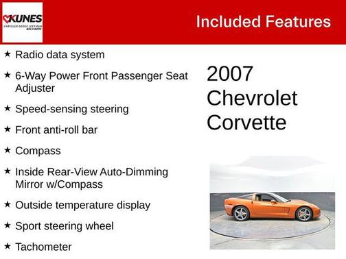 2007 Chevrolet Corvette Base