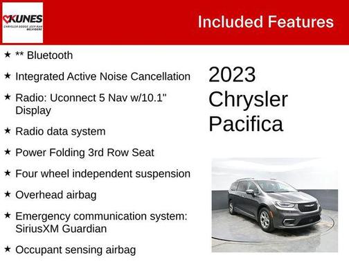 Granite Crystal Metallic Clearcoat 2023 Chrysler Pacifica Limited