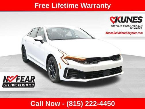 Snow White Pearl 2025 Kia K5 LXS